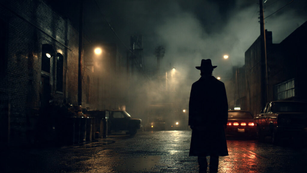 The Anti-Hero Era: How Amazon Prime Video Dominates Modern Thrillers 2 A dark, atmospheric shot from a Prime Video anti-hero thriller, perhaps showing a character in silhouette against a gritty urban backdrop