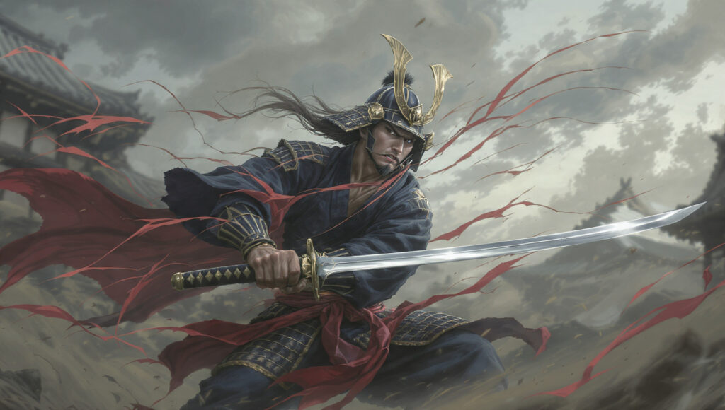 Top 10 Best Action Movies You Must Watch in 2026 5 A samurai warrior in a dynamic pose, with stylized action lines, for "The Last Ronin