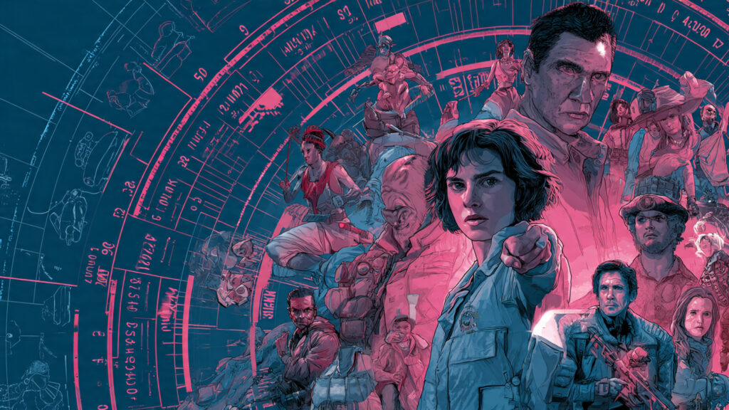 Your Ultimate 2026 Netflix Adventure: The Binge-Watch Calendar You Can't Miss 3 striking composite of a spaceship and an ancient ruin