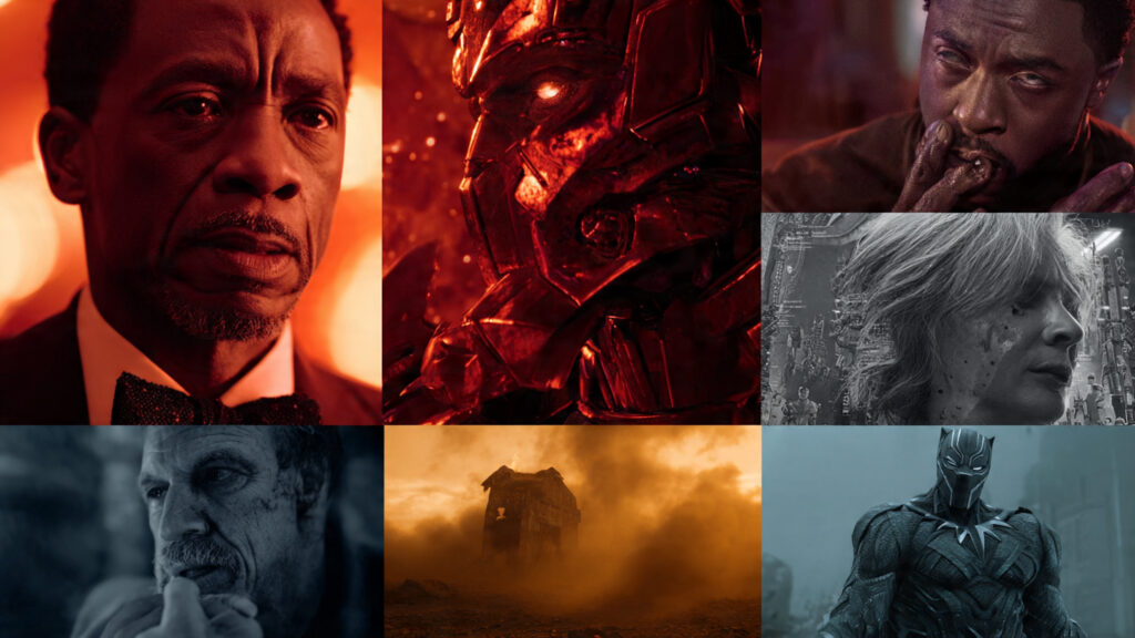 Montage of iconic movie moments from trailers set to be released in 2026