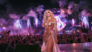 Sabrina Carpenter's "Sabrinawood" Takes Over Coachella 2026: A Night of Vintage Glamour and Surprise Cameos 7 Sabrina Carpenter's "Sabrinawood" Takes Over Coachella 2026: A Night of Vintage Glamour and Surprise Cameos